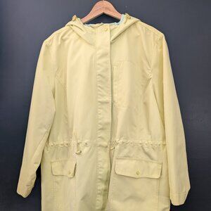 Lemony Yellow Rain Coat